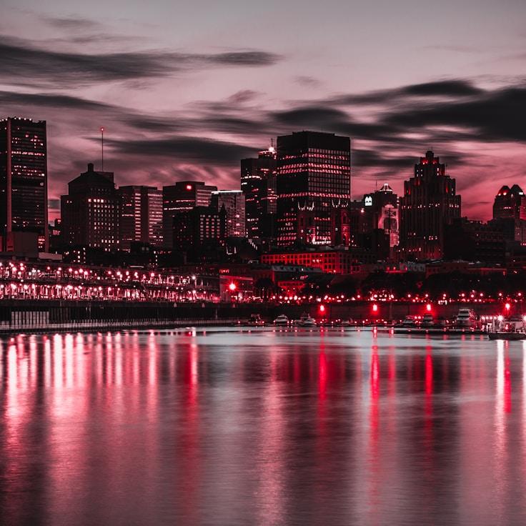 Sunset outdoors in Germany